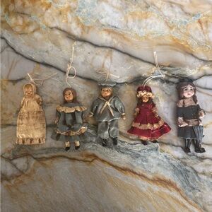 Vintage Doll Ornaments